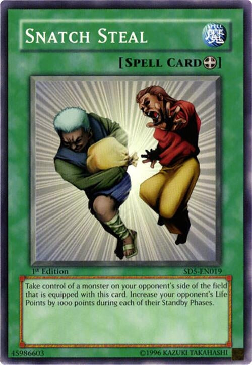 Image for Snatch Steal (Structure Deck: Warrior's Triumph) (SD5-EN019) - YuGiOh