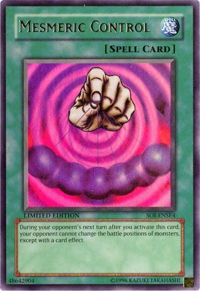 Image for Mesmeric Control (EU) (Shadow of Infinity) (SOI-ENSE4) - YuGiOh