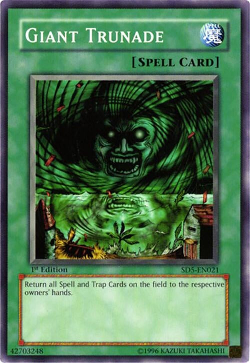 Image for Giant Trunade (Structure Deck: Warrior's Triumph) (SD5-EN021) - YuGiOh