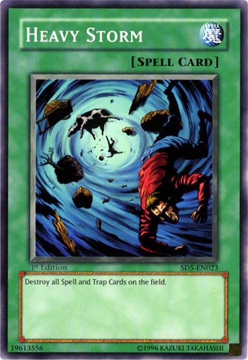 Image for Heavy Storm (Structure Deck: Warrior's Triumph) (SD5-EN023) - YuGiOh