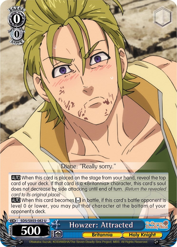 Image for Howzer: Attracted (The Seven Deadly Sins) (SDS/SX03-082 U) - Weiss Schwarz