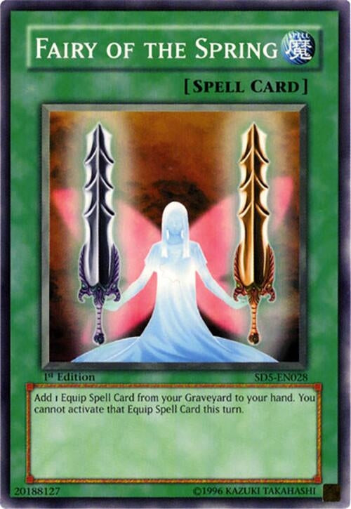 Image for Fairy of the Spring (Structure Deck: Warrior's Triumph) (SD5-EN028) - YuGiOh