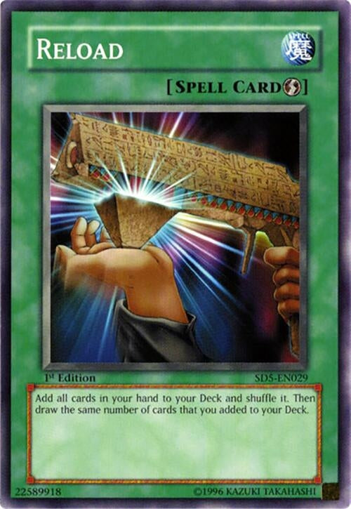 Image for Reload (Structure Deck: Warrior's Triumph) (SD5-EN029) - YuGiOh