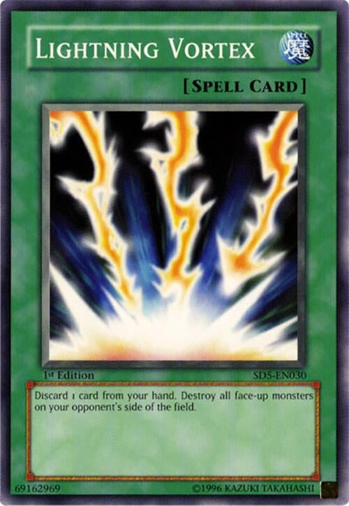 Image for Lightning Vortex (Structure Deck: Warrior's Triumph) (SD5-EN030) - YuGiOh