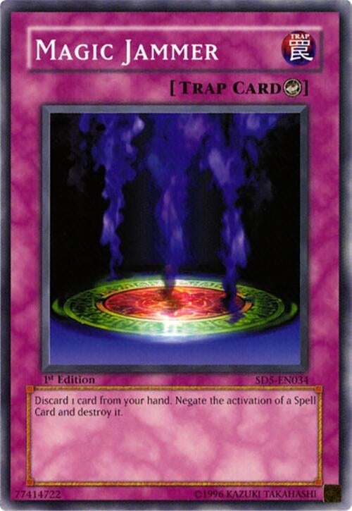 Image for Magic Jammer (Structure Deck: Warrior's Triumph) (SD5-EN034) - YuGiOh