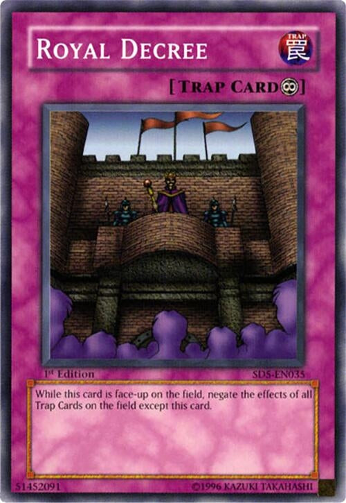 Image for Royal Decree (Structure Deck: Warrior's Triumph) (SD5-EN035) - YuGiOh