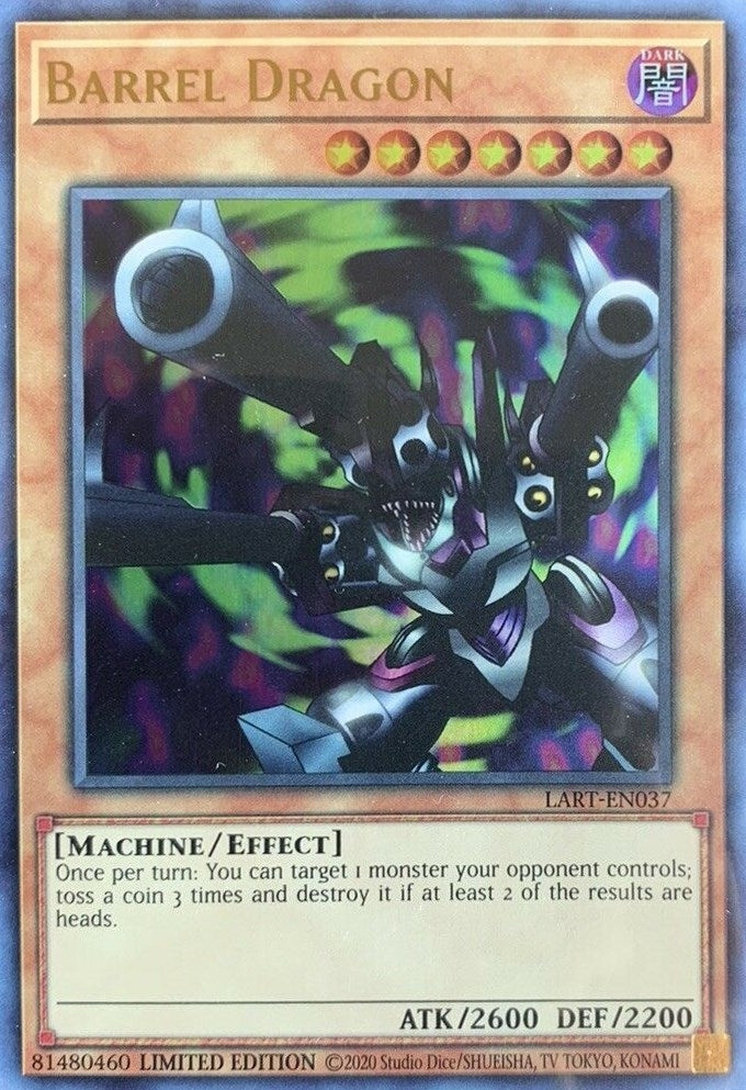 Image for Barrel Dragon (The Lost Art Promotion) (LART-EN037) - YuGiOh