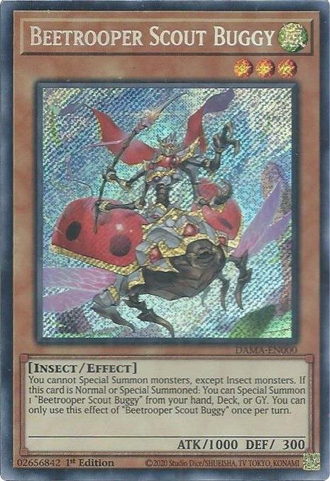 Image for Beetrooper Scout Buggy (Dawn of Majesty) (DAMA-EN000) - YuGiOh