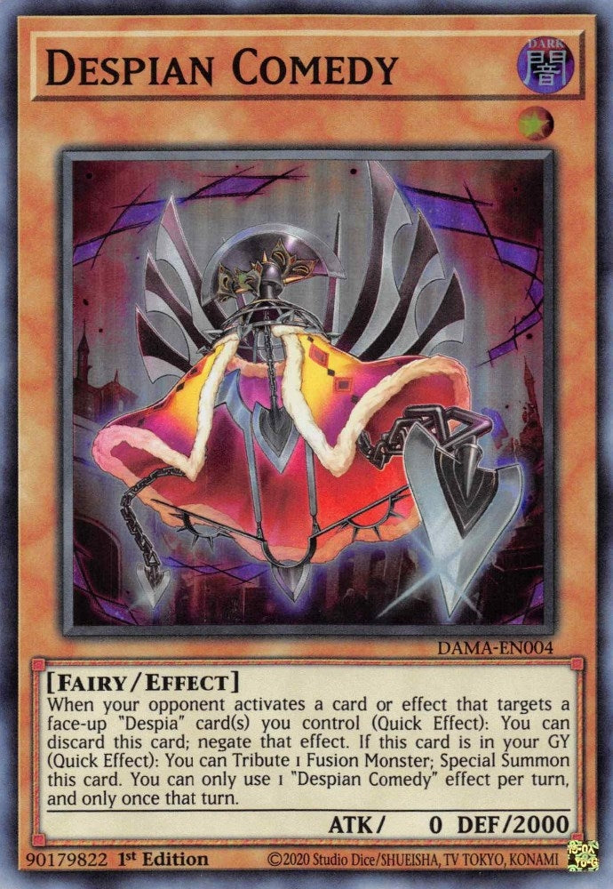 Image for Despian Comedy (Dawn of Majesty) (DAMA-EN004) - YuGiOh