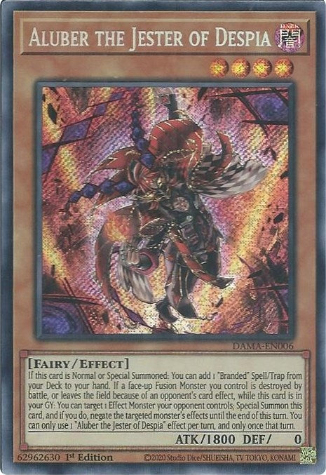 Image for Aluber the Jester of Despia (Dawn of Majesty) (DAMA-EN006) - YuGiOh