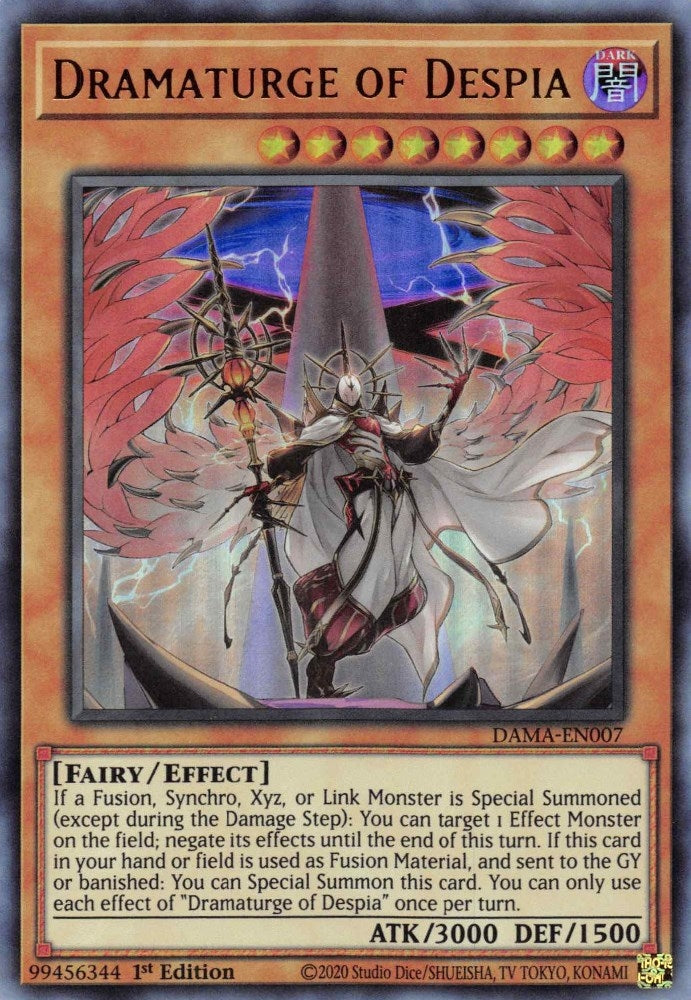 Image for Dramaturge of Despia (Dawn of Majesty) (DAMA-EN007) - YuGiOh
