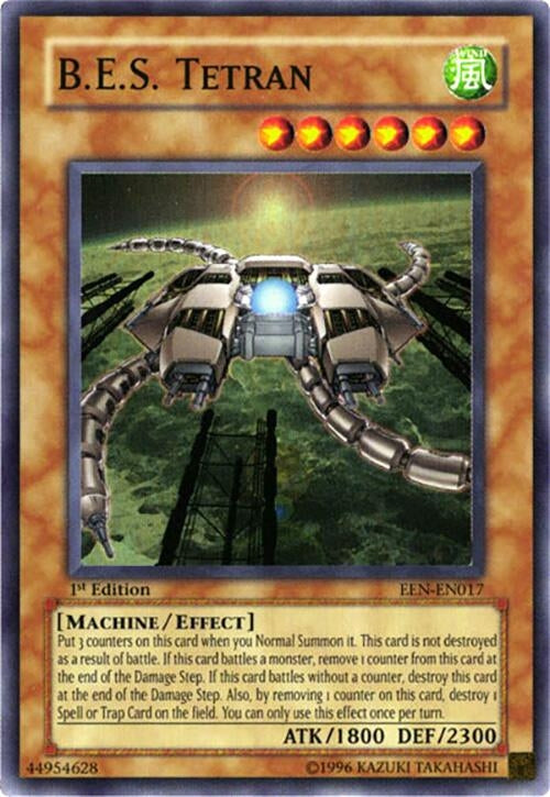 Image for B.E.S. Tetran (Elemental Energy) (EEN-EN017) - YuGiOh