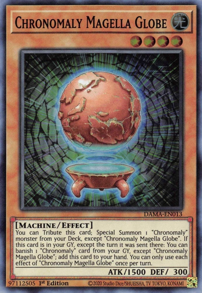 Image for Chronomaly Magella Globe (Dawn of Majesty) (DAMA-EN013) - YuGiOh