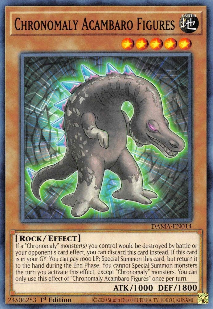Image for Chronomaly Acambaro Figures (Dawn of Majesty) (DAMA-EN014) - YuGiOh