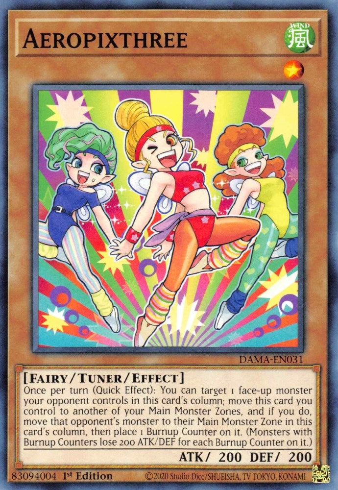 Image for Aeropixthree (Dawn of Majesty) (DAMA-EN031) - YuGiOh