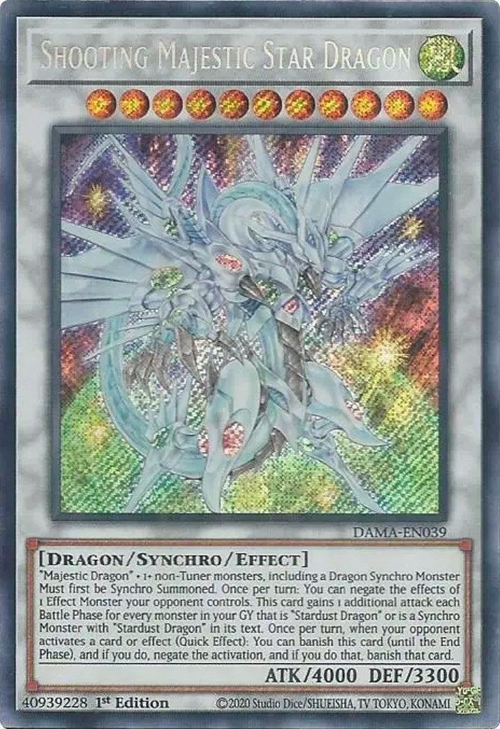 Image for Shooting Majestic Star Dragon (Dawn of Majesty) (DAMA-EN039) - YuGiOh
