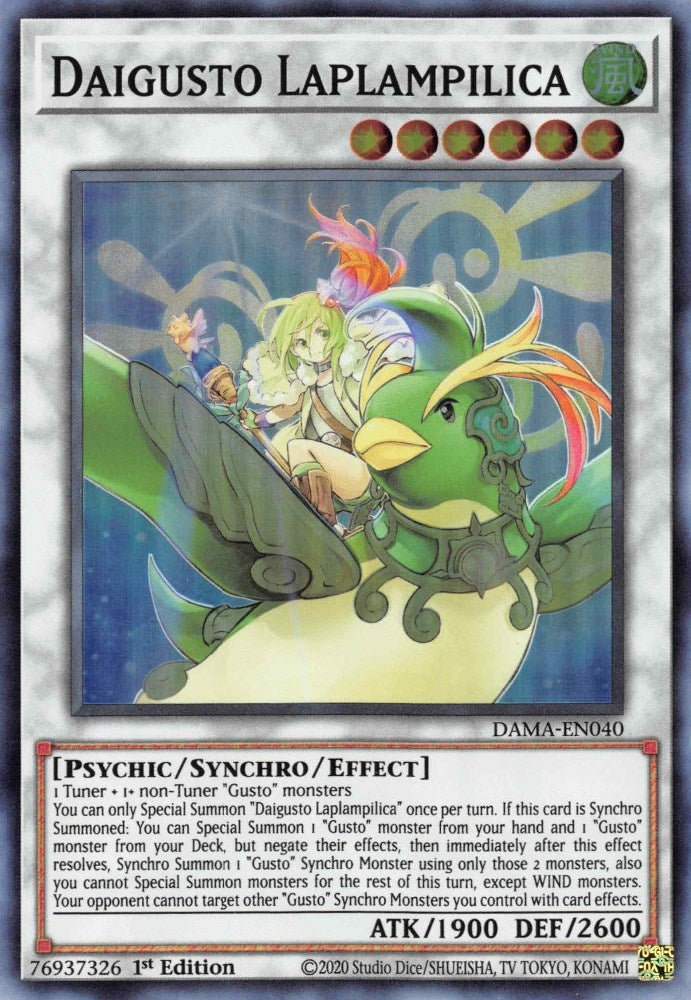 Image for Daigusto Laplampilica (Dawn of Majesty) (DAMA-EN040) - YuGiOh