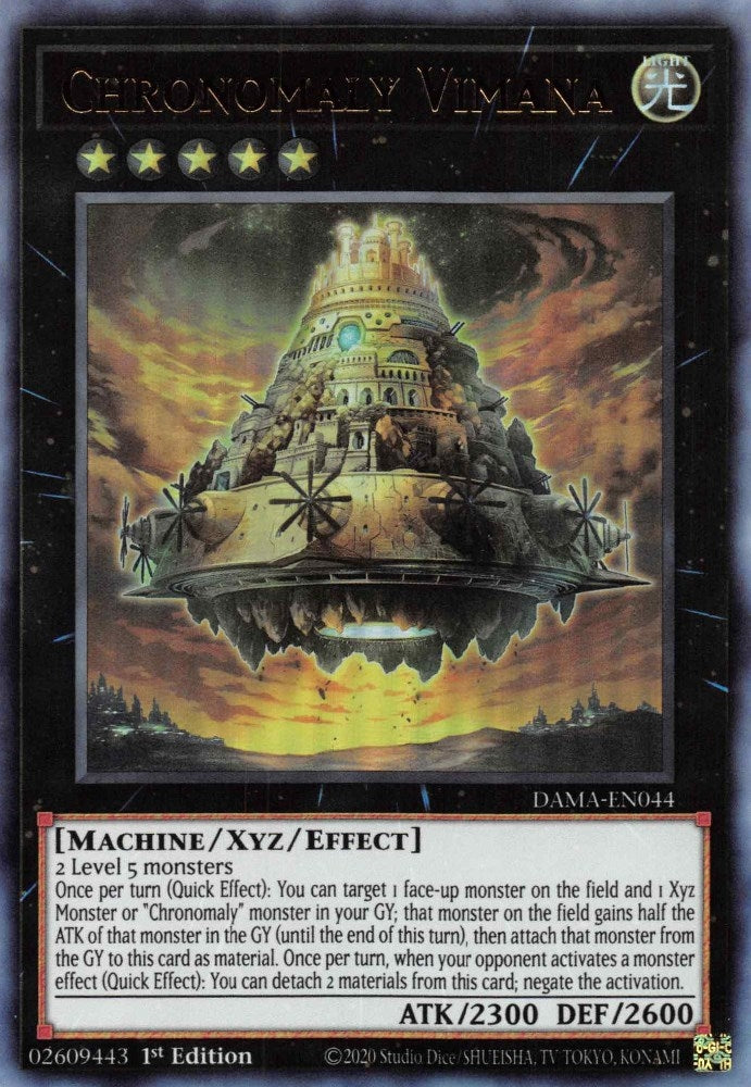 Image for Chronomaly Vimana (Dawn of Majesty) (DAMA-EN044) - YuGiOh