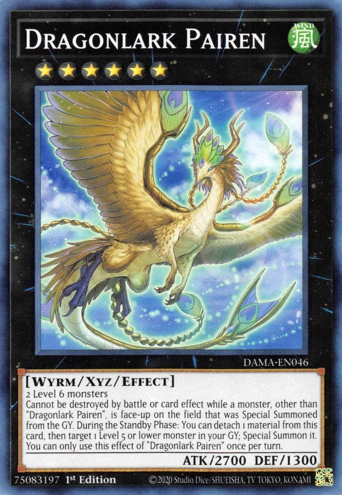 Image for Dragonlark Pairen (Dawn of Majesty) (DAMA-EN046) - YuGiOh