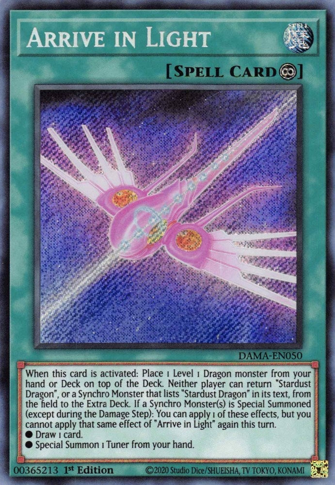 Image for Arrive in Light (Dawn of Majesty) (DAMA-EN050) - YuGiOh