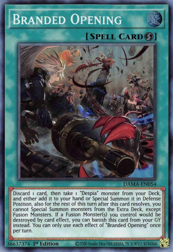 Image for Branded Opening (Dawn of Majesty) (DAMA-EN054) - YuGiOh
