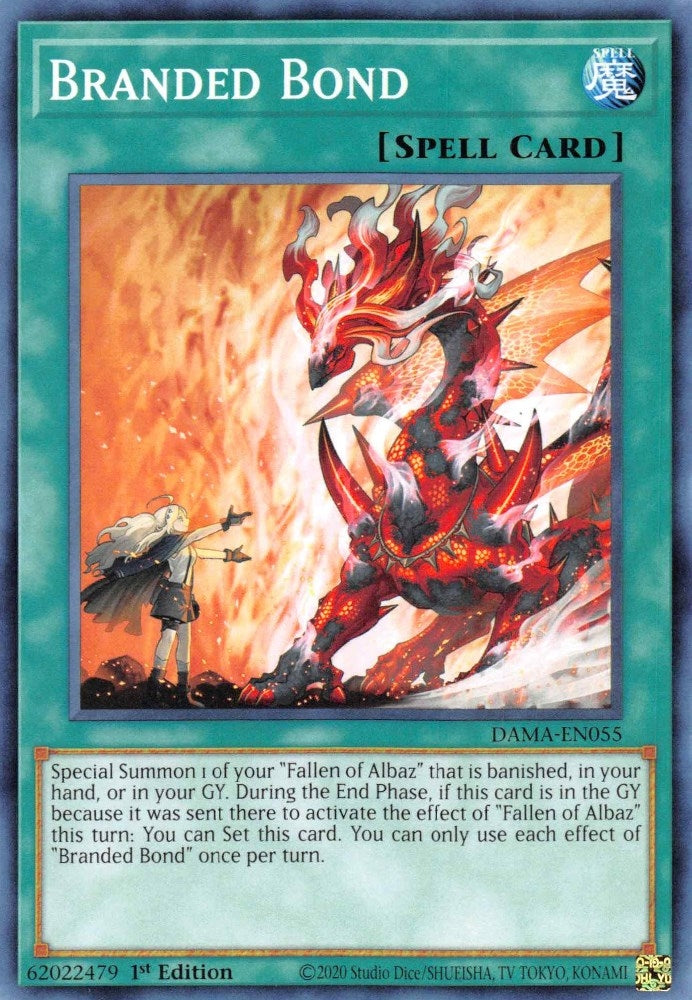 Image for Branded Bond (Dawn of Majesty) (DAMA-EN055) - YuGiOh