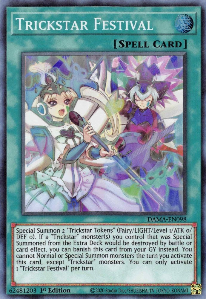 Image for Trickstar Festival (Dawn of Majesty) (DAMA-EN098) - YuGiOh