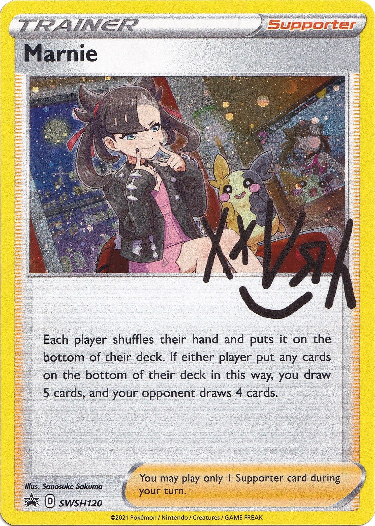 Image for Marnie - SWSH120 (SWSH: Sword & Shield Promo Cards) (SWSH120) - Pokemon