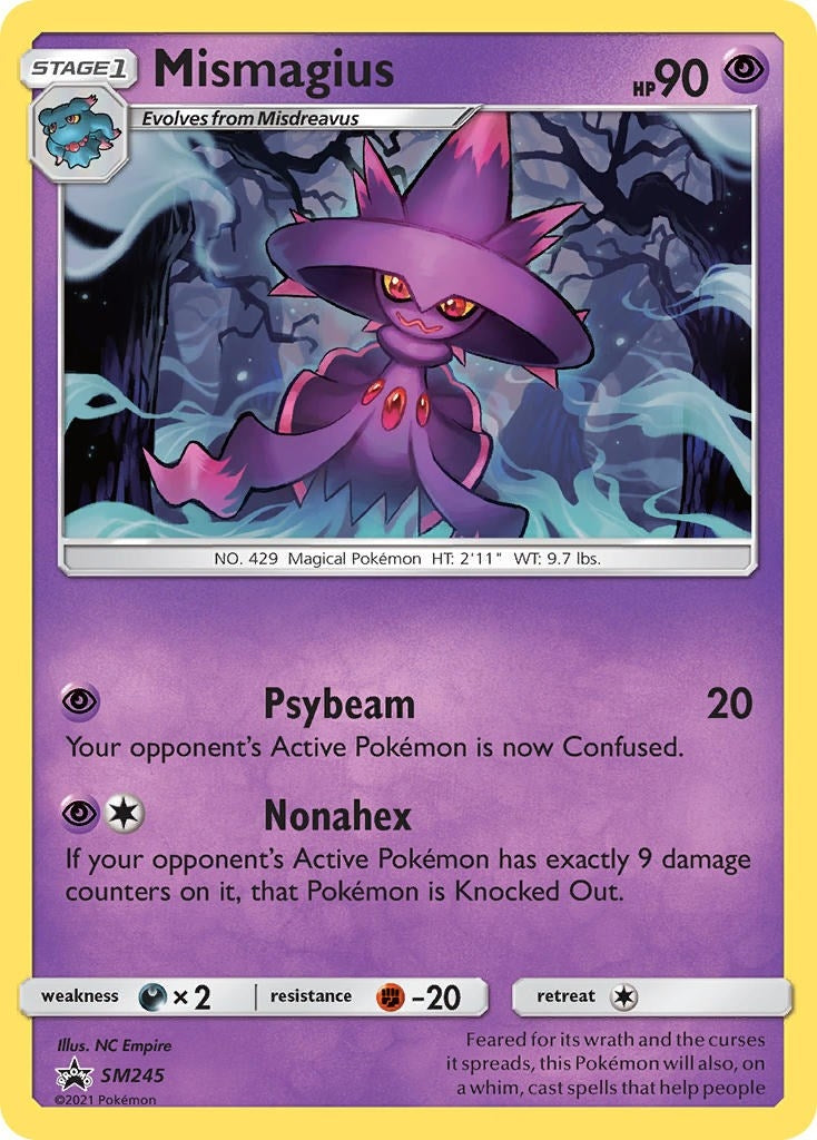 Image for Mismagius - SM245 (SM Promos) (SM245) - Pokemon