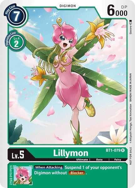 Image for Lillymon - BT1-079 (Tamer Party Vol. 2 Promo) (BT01-03A) (BT1-079 R) - Digimon Card Game