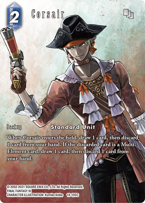 Image for Corsair (Full Art) (Opus XIV: Crystal Abyss) (14-105C) - Final Fantasy TCG