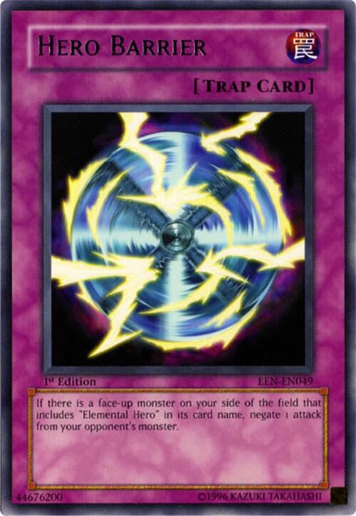 Image for Hero Barrier (Elemental Energy) (EEN-EN049) - YuGiOh
