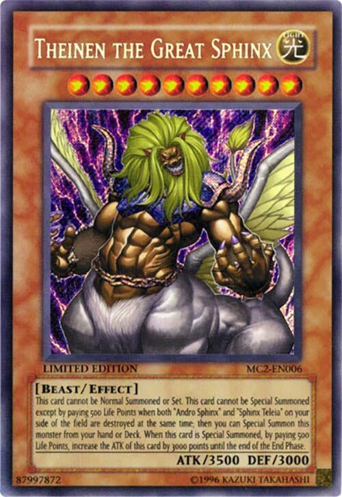 Image for Theinen the Great Sphinx (Master Collection Volume 2) (MC2-EN006) - YuGiOh
