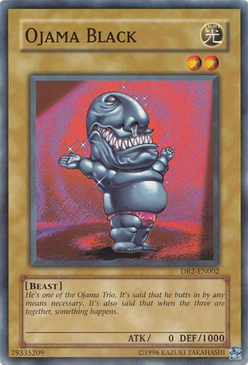 Image for Ojama Black (Dark Revelation Volume 2) (DR2-EN002) - YuGiOh