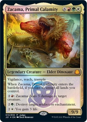 Image for Zacama, Primal Calamity (Judge Promos) (10) - Magic: The Gathering