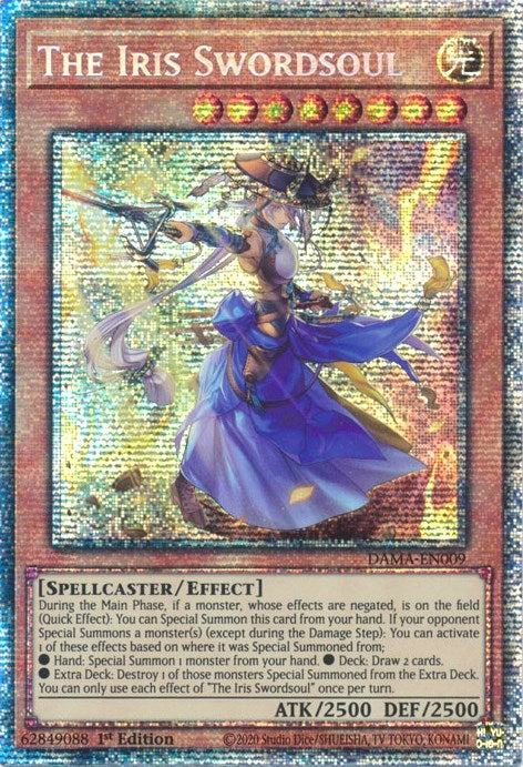 Image for The Iris Swordsoul (Starlight Rare) (Dawn of Majesty) (DAMA-EN009) - YuGiOh
