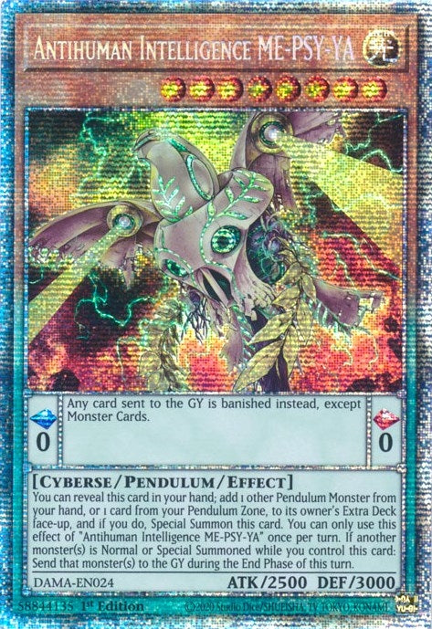 Image for Antihuman Intelligence ME-PSY-YA (Starlight Rare) (Dawn of Majesty) (DAMA-EN024) - YuGiOh