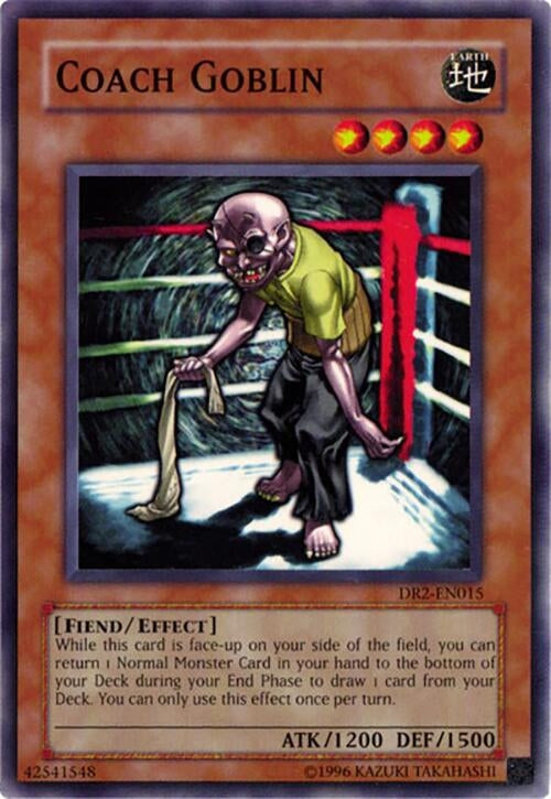 Image for Coach Goblin (Dark Revelation Volume 2) (DR2-EN015) - YuGiOh