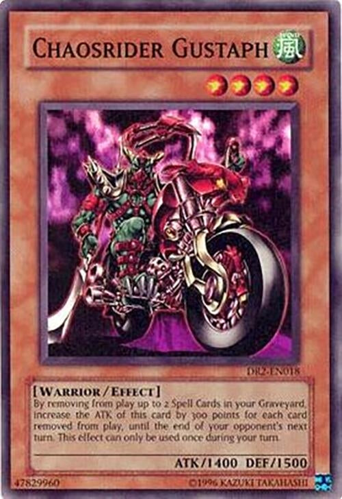 Image for Chaosrider Gustaph (Dark Revelation Volume 2) (DR2-EN018) - YuGiOh