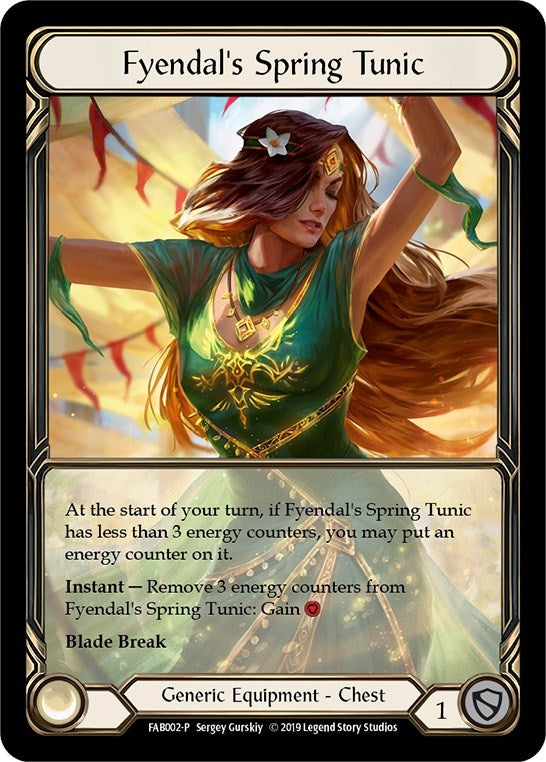 Image for Fyendal's Spring Tunic (Rainbow) - FAB002 (Flesh and Blood: Promo Cards) (FAB002) - Flesh and Blood TCG