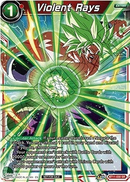 Image for Violent Rays (Tournament Promotion Cards) (BT11-030) - Dragon Ball Super: Masters