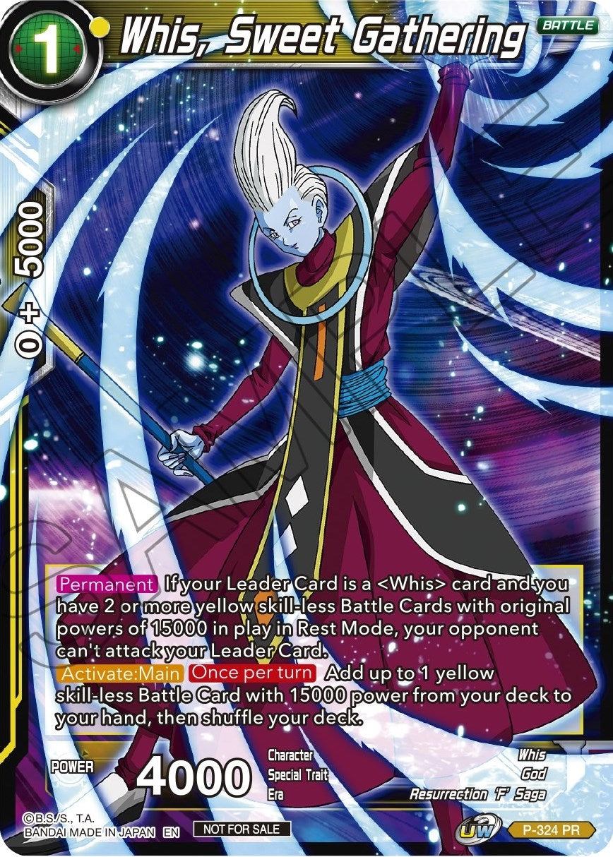 Image for Whis, Sweet Gathering (Tournament Promotion Cards) (P-324) - Dragon Ball Super: Masters