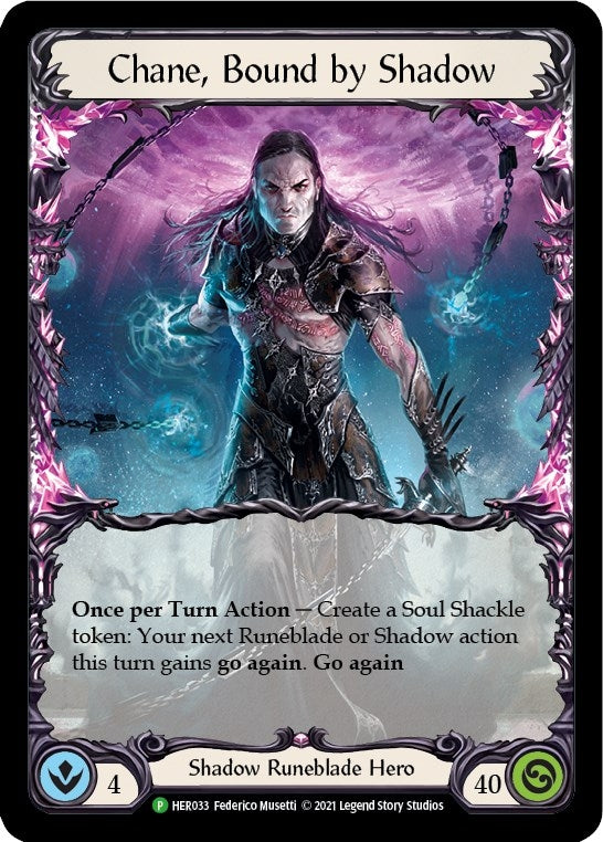 Image for Chane, Bound by Shadow - HER033 (Flesh and Blood: Promo Cards) (HER033) - Flesh and Blood TCG