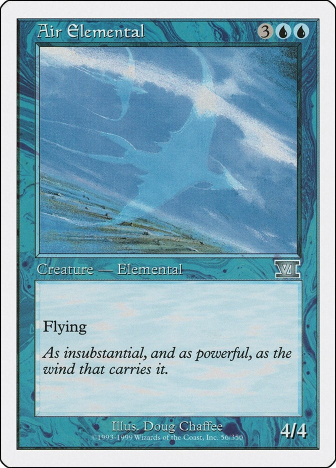 Image for Air Elemental (Classic Sixth Edition) (56) - Magic: The Gathering