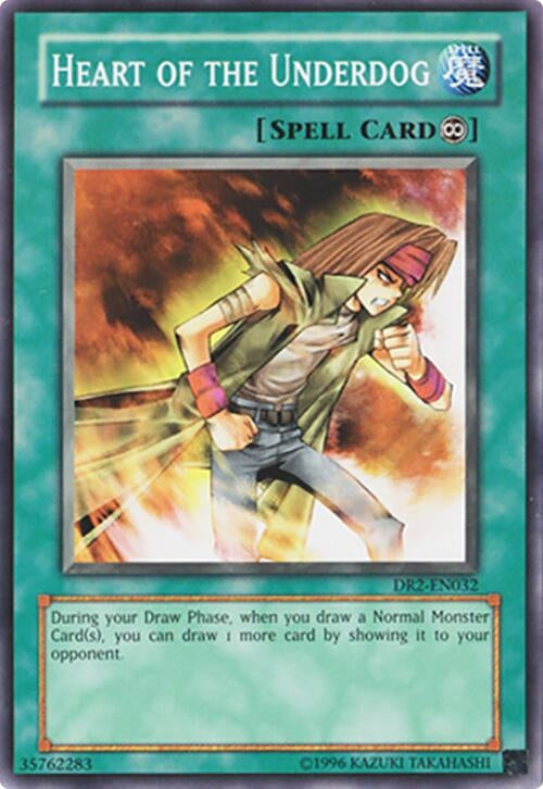 Image for Heart of the Underdog (Dark Revelation Volume 2) (DR2-EN032) - YuGiOh