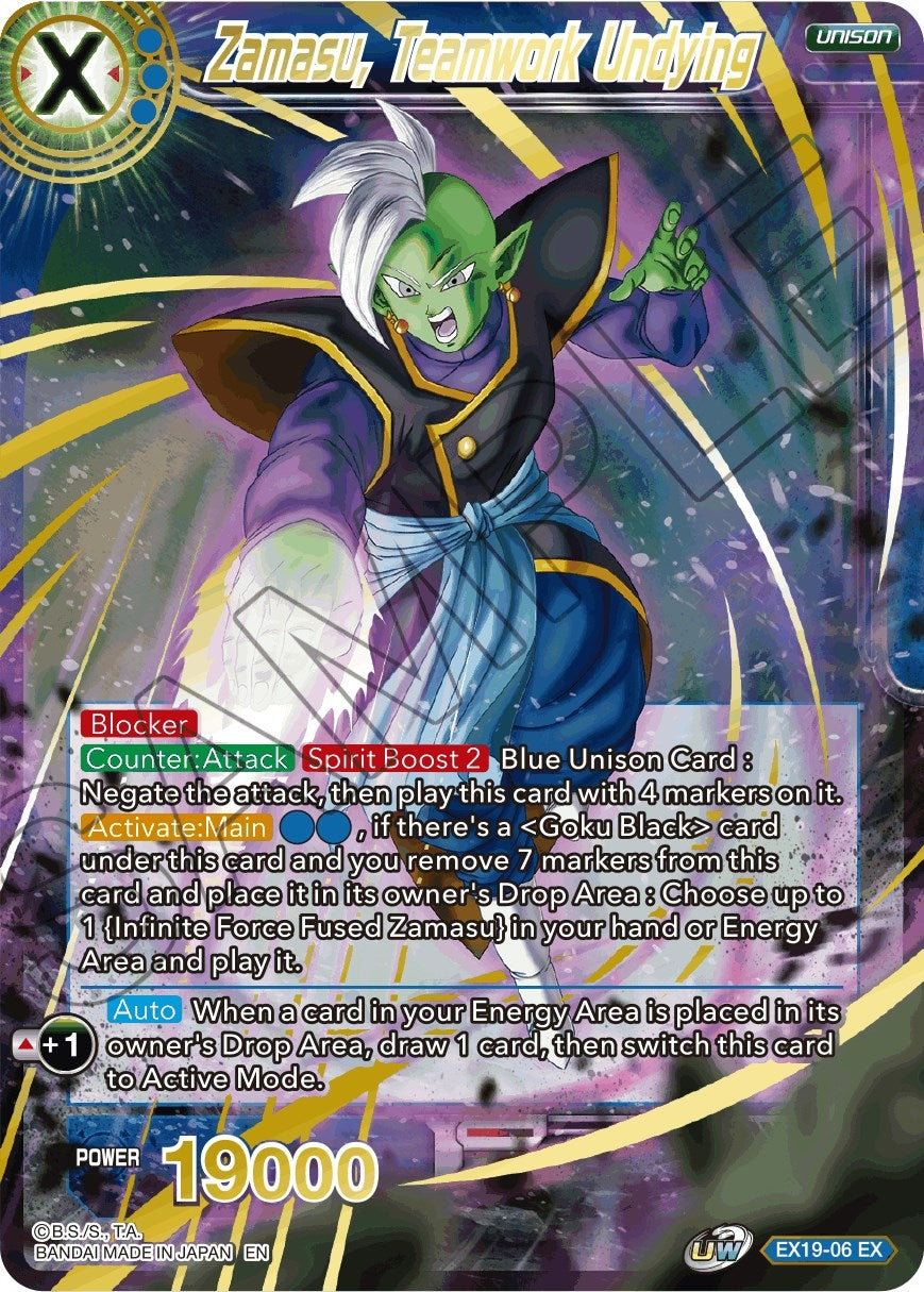 Image for Zamasu, Teamwork Undying (Special Anniversary Set 2021) (EX19-06) - Dragon Ball Super: Masters