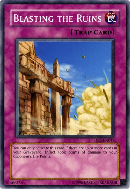 Image for Blasting the Ruins (Dark Revelation Volume 2) (DR2-EN048) - YuGiOh