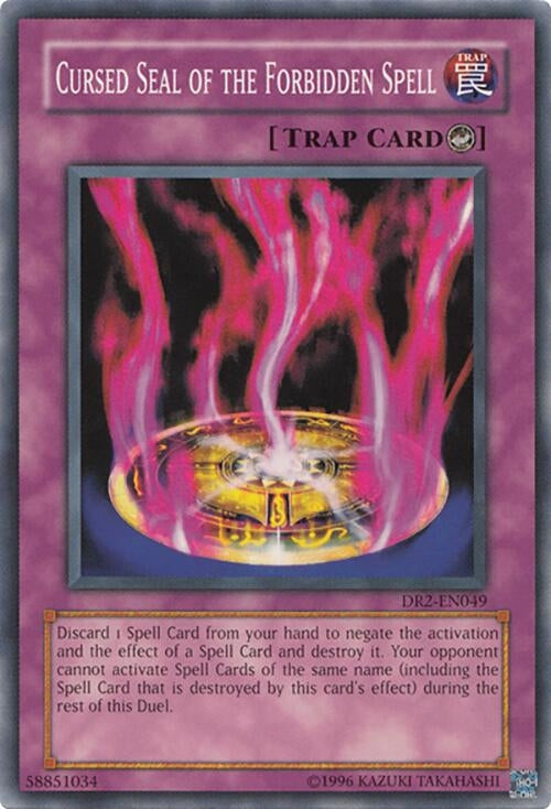 Image for Cursed Seal of the Forbidden Spell (Dark Revelation Volume 2) (DR2-EN049) - YuGiOh