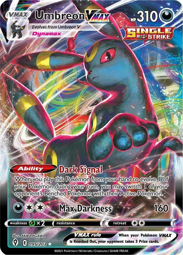 Image for Umbreon VMAX (SWSH07: Evolving Skies) (095/203) - Pokemon