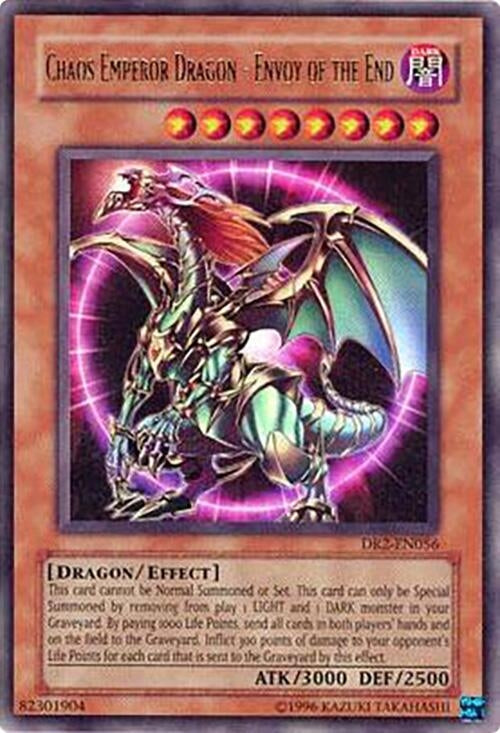 Image for Chaos Emperor Dragon - Envoy of the End (Dark Revelation Volume 2) (DR2-EN056) - YuGiOh